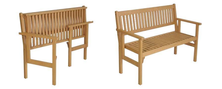 Foldable Bench Specially folding designed for the wood garden bench. It s easy to restore and move.
