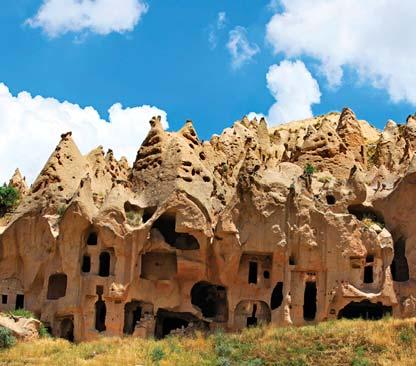 Walk through the surreal volcanic stone forests of otherworldly Cappadocia.