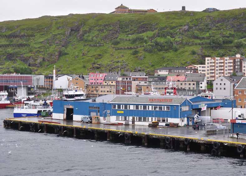 HAMMERFEST PORT, The beginning of my journey from Hammerfest to the