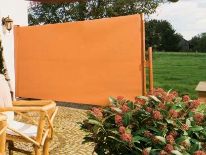 weinor Paravento side screen Attractive privacy Create your own elegant private surroundings in next to no time Even