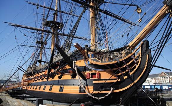Specialists in Educational Visits & Team Building HMS VICTORY Ordered in 1758, the same year as Lord Nelson s Birth, HMS Victory took 27 miles of rigging, 4 acres of sails and 6 years to build.