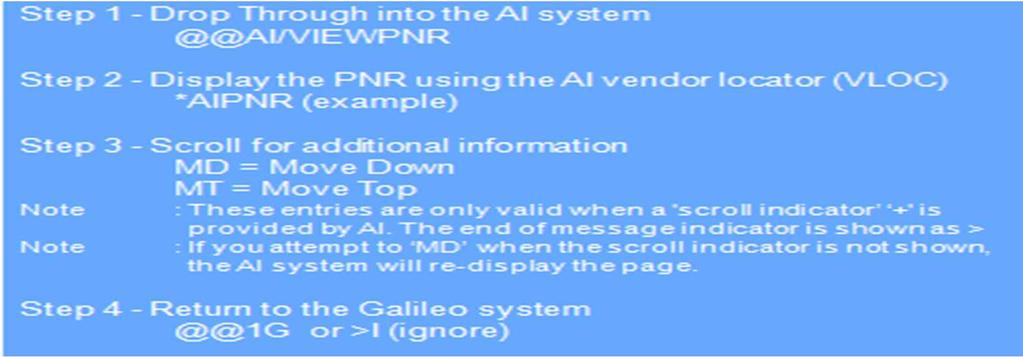 How do I display a booking for Air India (AI) in View PNR?