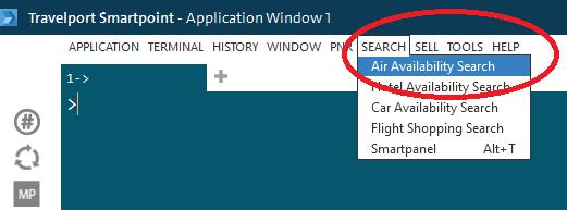 Carrier Specific Availability Display To search for the availability for a specific sector on Air India