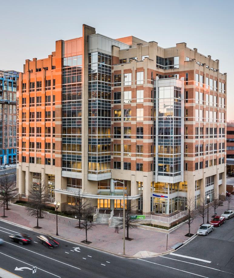 move up Arlington, is a 9-story, free standing office property that is ideally located at the west end of the Rosslyn-Ballston Corridor,