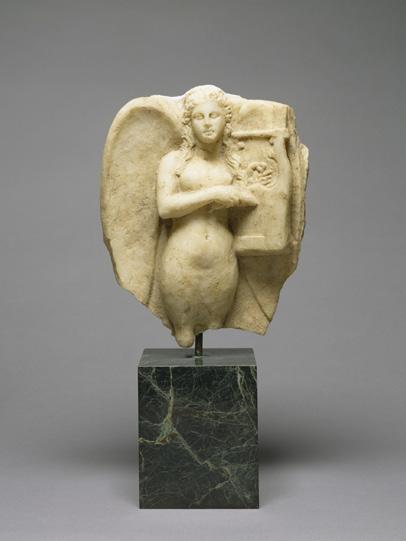 Man Reclining on a Centaur Dionysos, a Satyr, and a Maenad (B) Greek (South Italian, Tarantine), about 350 BC South Italian, Apulian, 390 370