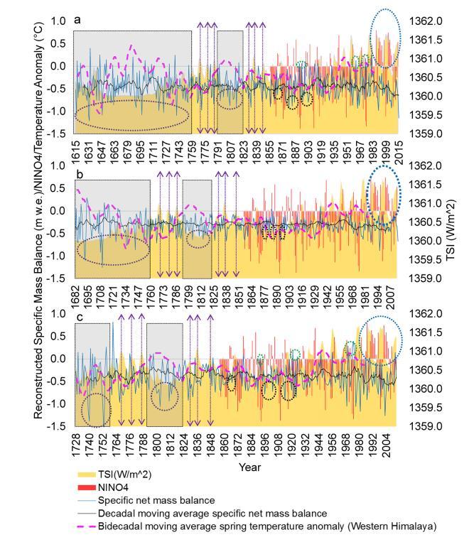 Indian Himalayan glaciers experienced significant mass loss during later phases of little ice age o based on an unprecedented treering sampling coverage o
