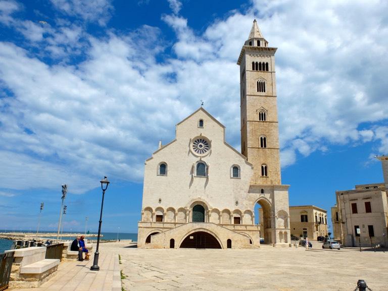 Trani giving. The church is often full of pilgrims and is a very special place to visit.
