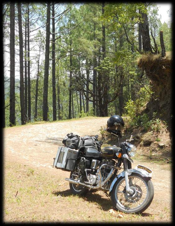 AT A GLANCE Riding the legendary Royal Enfield 500cc, we will travel to one of the most sacred regions for Hinduism in the lower Himalayas.