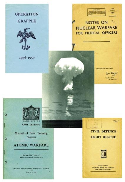 All available published (for military & civilan) support on nuclear material during postwar years 1950s and 1960s was essentialy based and illustrated by, so called dirty (ground burst) A bomb 1945