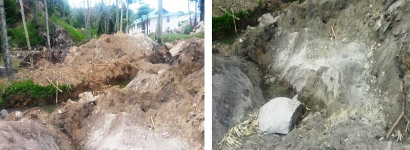 Flood mitigation works at Ex-Chetty flats Anse Aux Pins Works on the above-mentioned project has already started, comprising of de-silting/re-profiling of the marsh channel, rock armouring works,