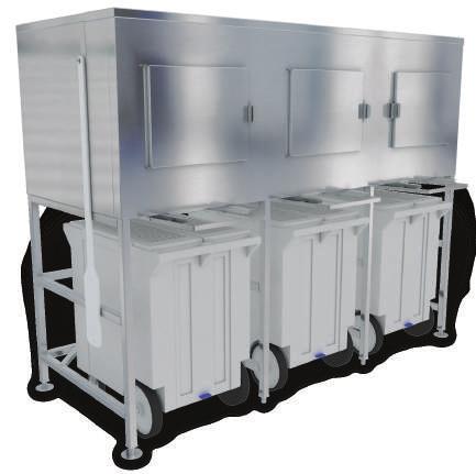 90 Shuttle Plus Storage 20 Each Shuttle System is shipped with a ice paddle, 60 ice paddle is available Standard