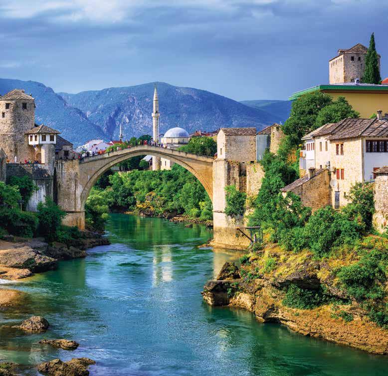 MAY 20 21 On a day trip to the Herzegovina region, explore Mostar, a UNESCO World Heritage site renowned for Stari Most (literally, Old Bridge ), an Ottoman-style bridge that gracefully spans the