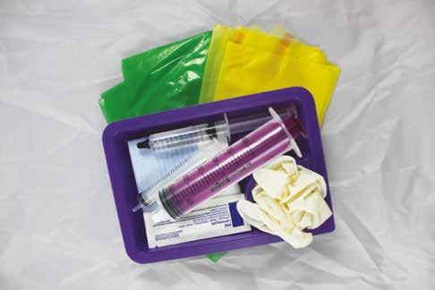 Gastrostomy G-Pak The pack contains everything needed for a Gastrostomy change in one easy-to-use pack.