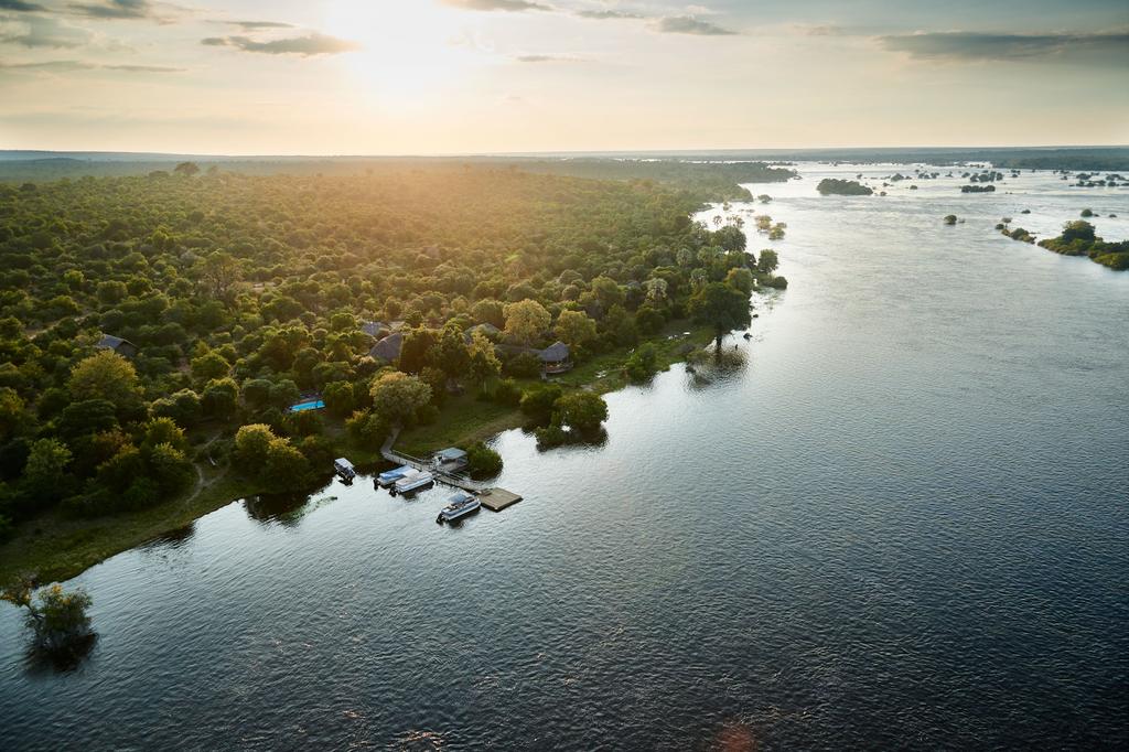 Luxury Tented Suites Nestled on the banks of the mighty Zambezi River, within the Zambezi National Park, Victoria Falls River Lodge s Luxury Tented Suites offer wonderful wildlife viewing