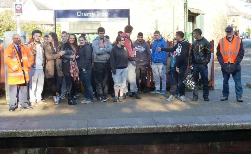 sources, this initiative will help to regenerate the local railway station through community involvement linking local community groups, schools, Blackburn College and the Government s Community