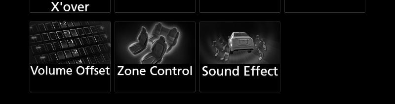 Upravljanje zvukom 6 Svaki izvor podesite na sljedeći način. Zvučni efekt Možete podešavati zvučne efekte. 1 Pritisnite tipku [MENU]. hhpojavljuje se skočni izbornik. 2 Dodirnite [Audio].