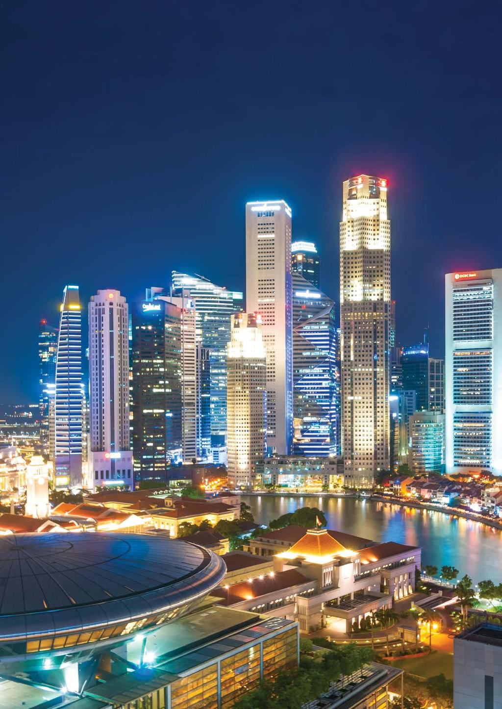 SINGAPORE A global financial centre, a commerce and aviation hub, and a distinctive, vibrant city.
