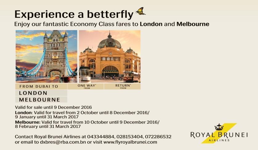 EXPERIENCE BETTERFLY WITH FANTASTIC FARES Revised Free Baggage Allowance ex-dxb PIA is pleased to Revised Free Baggage Allowance ex-dxb to North/KHI effective immediately till 15Dec, 2016.