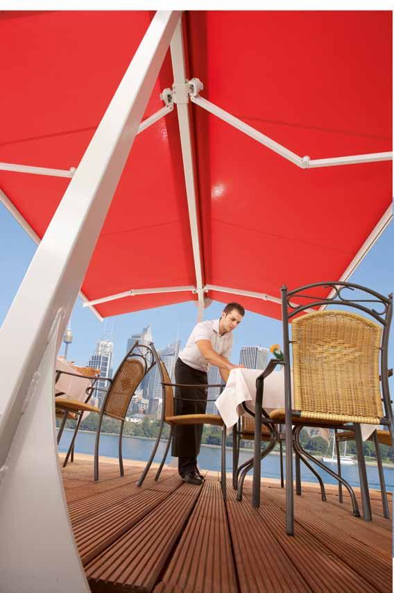 SONNENLICHT Experience the quality of WO&WO YEAR 7 GUARANTEE to EN13561 The reliability and durability of an awning requires mechanisms of superior quality.