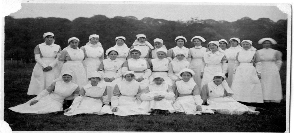 Many more women trained as nurses to work in the many