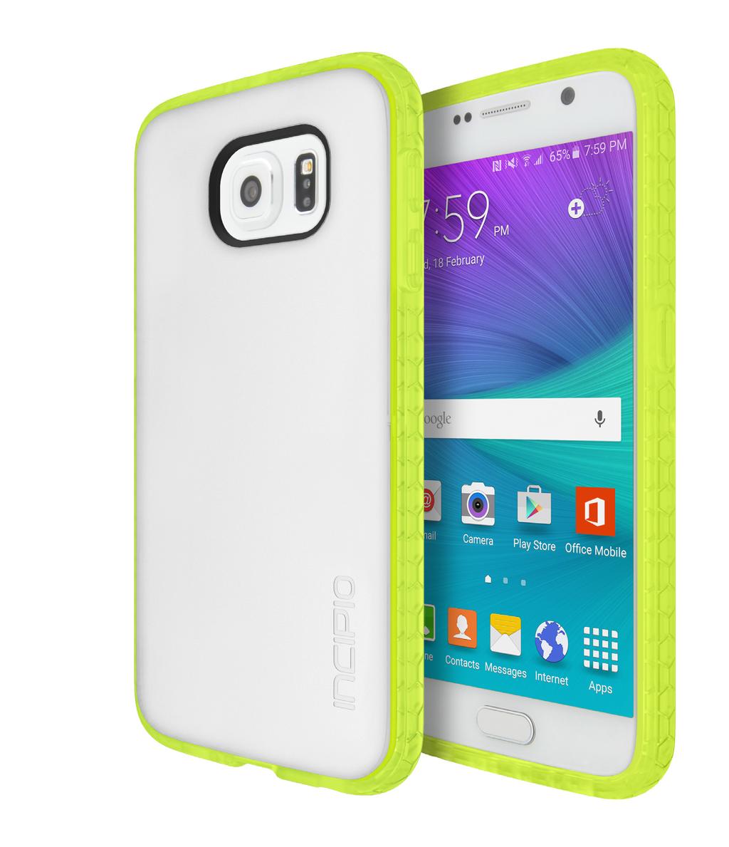 Octane Co-molded Protective Case Incipio s impact absorbing Octane Case is precision engineered with a rigid Plextonium polycarbonate back shell and a shock absorbent Flex 2 O TPU textured bumper.