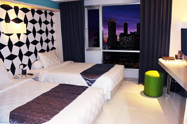 Crystal room twin bed Extensive 22 sqm, CRYSTAL ROOM is a modern feature room with cozy extravagant minimalist concept.