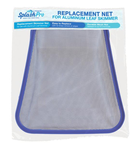 Head: for the Aluminum Leaf Skimmer Easy to Replace: with no sharp corners or edges Durable Mesh Net: resistant to chemicals and sun