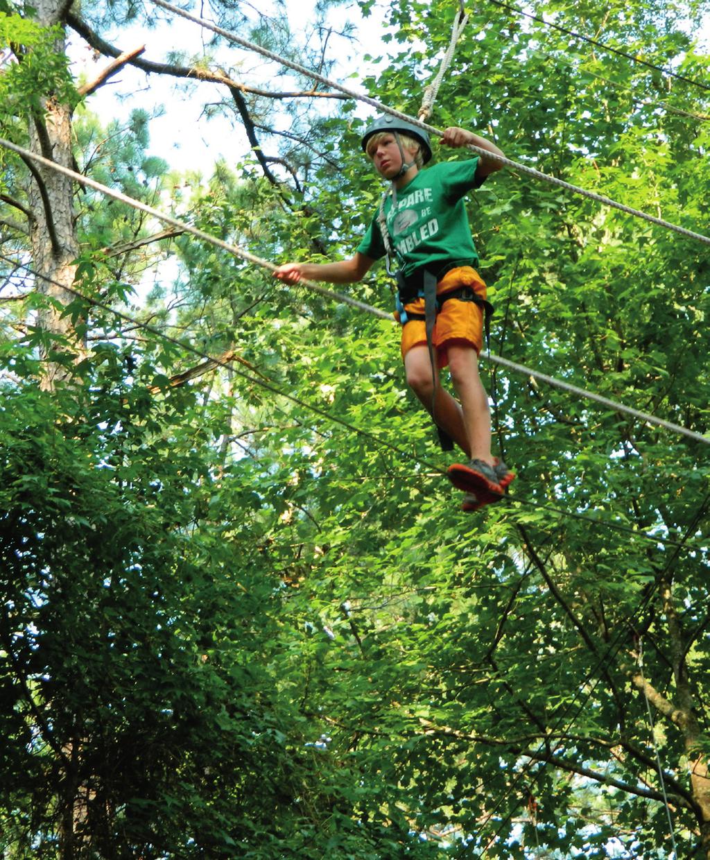 TEAM BUILDING YMCA Camp Chandler can offer your group a variety of team building activities designed to