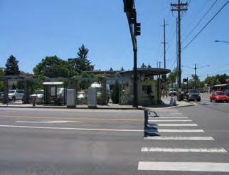 Killingsworth) Here you should see an Arco gas station behind the MAX stop.