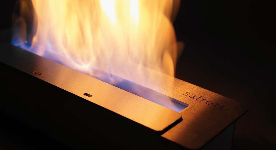 Burning box Material burner: Brushed