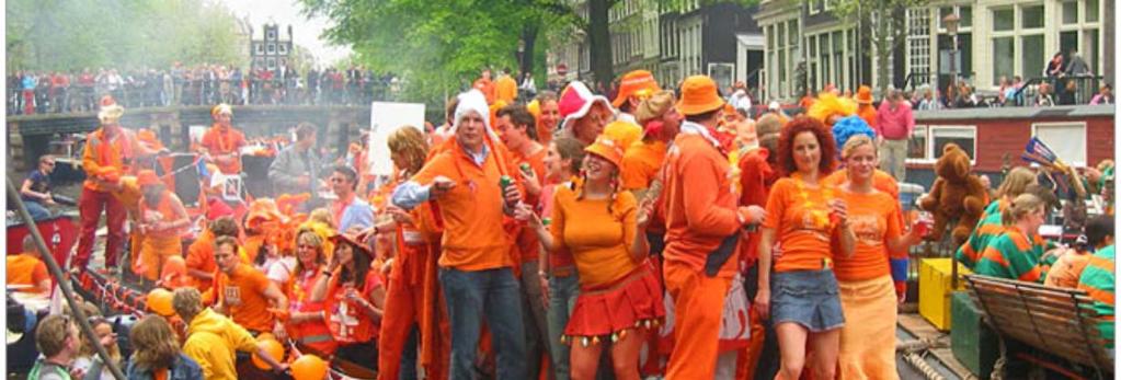 Traditions On April 30, the Dutch celebrate