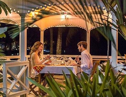 Food & Beverages Restaurants The Hibiscus Bars The Colibri 156 seats inside / Mango Bar La Cave - From juillet 2019 The main buffet restaurant of the resort offers a relaxing setting for casual yet