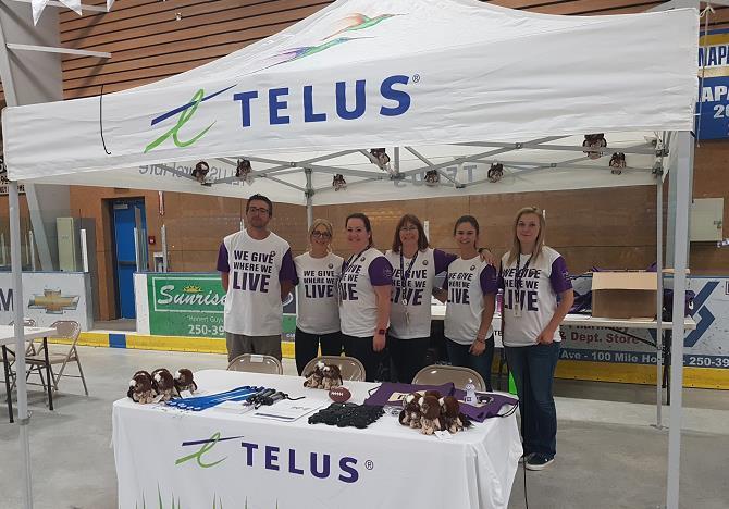 services including TELUS TV, internet, and phone