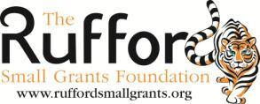 The Rufford Small Grants Foundation Final Report Congratulations on the completion of your project that was supported by The Rufford Small Grants Foundation.