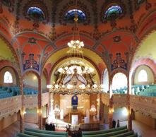 Sites of Jewish interest include the Subotica Synagogue, built in 1902 and well-known for its extraordinary beauty.