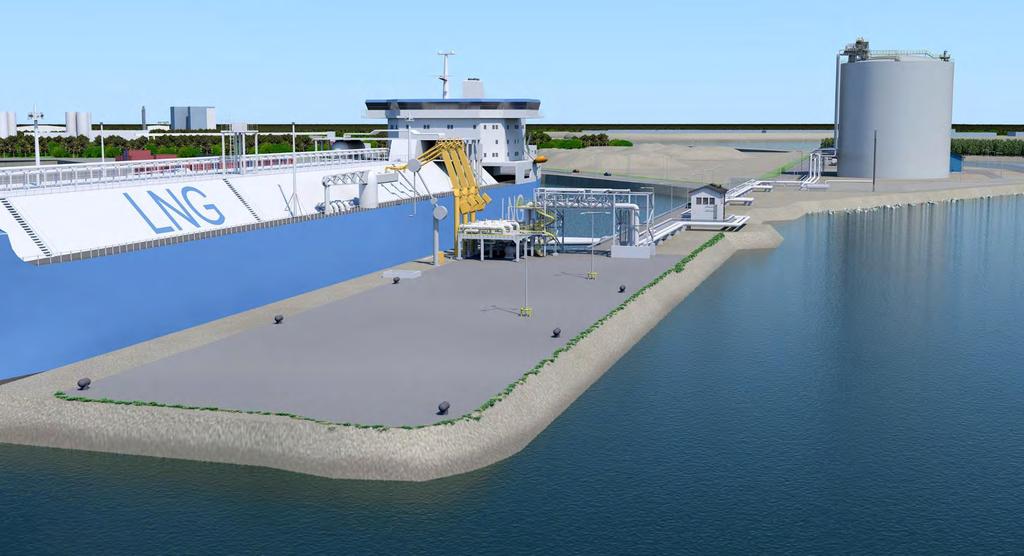 TORNIO MANGA LNG TERMINAL In 2014 Wärtsilä signed an EPC contract to supply a 50,000 m 3 LNG terminal in Tornio, Finland.