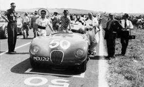 That 1952 Mille Miglia entry represented the first competitive endurance test in Jaguar s development of disc-brakes for eventual widescale road