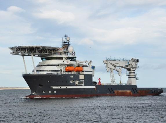 SUBSEA RIG, FIELD & OIL COMPANY NEWS CONTRACTORS HOLD ONTO TONNAGE Bibby Offshore has entered into a three-year charter with Olympic Shipping for the OCV Olympic Ares (pictured c/o D Dodds).