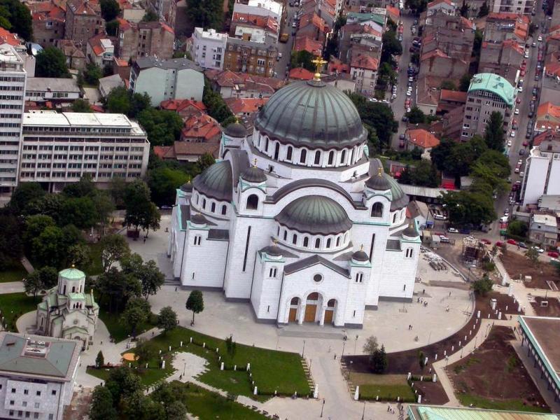 It is not a cathedral in the technical ecclesiastical sense, as it is not the seat of a bishop (the seat of the Metropolitan bishop of Belgrade is St. Michael's Cathedral).