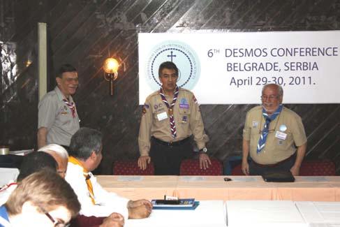 OFFICIAL OPENING The President of the Scout Organization of Serbia, Mr.
