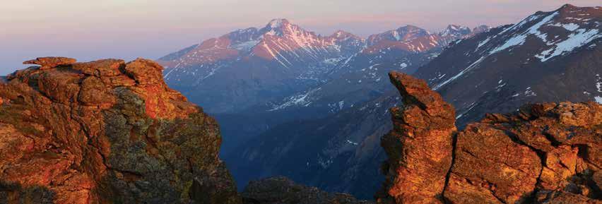 ROCKY MOUNTAIN NATIONAL PARK Majesty surrounds you from every angle in Rocky Mountain National Park.