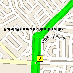 9 km Turn LEFT (North-West) onto Rue