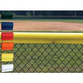 BASEBALL & SOFTBALL Page 5 Awesome Imprinting Poly-Cap Safety Top Cap Economy Fence Cap Adds safety and enhancement to any field. UV treated polyethylene to last for years.