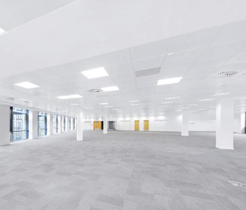 Highly Flexible light filled space view of reception DESCRIPTION Excel House is situated on Semple Street, within the Exchange District, Edinburgh s financial heart.