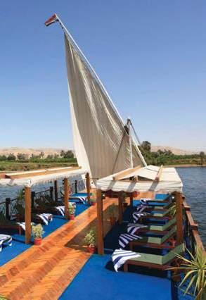 Dahabeya Experience 8 Days CAIRO Departs: Wed, Thu, Fri Luxor Esna Al Ramady Sheikh Fadl Island Island Note: This program may be available daily using different cruises which may affect the cost and