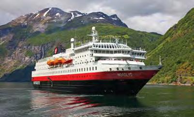 MS NORDLYS Expedition team Nordic style, refurbished in 2019 Two restaurants, Multe Bakery, and Panorama bar Outdoor Explorer deck Seating area Fitness room Multe Bakery & Ice Cream Explorer Lounge &
