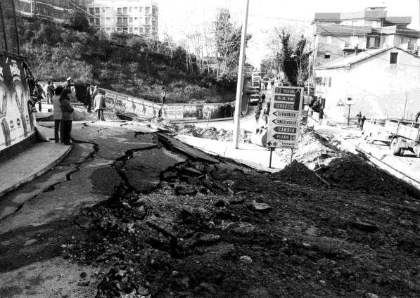 The wide Landslide of Ancona (1982) the history 1.