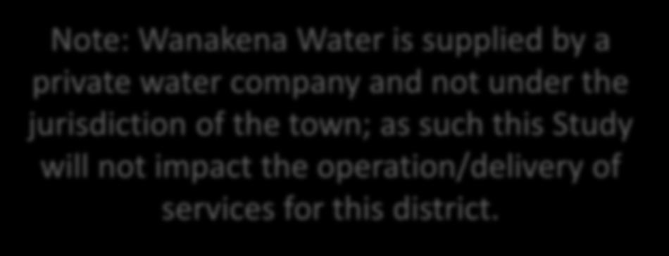 Water District) Newton Falls Sewer District Note: Wanakena Water is supplied by a private water company and not