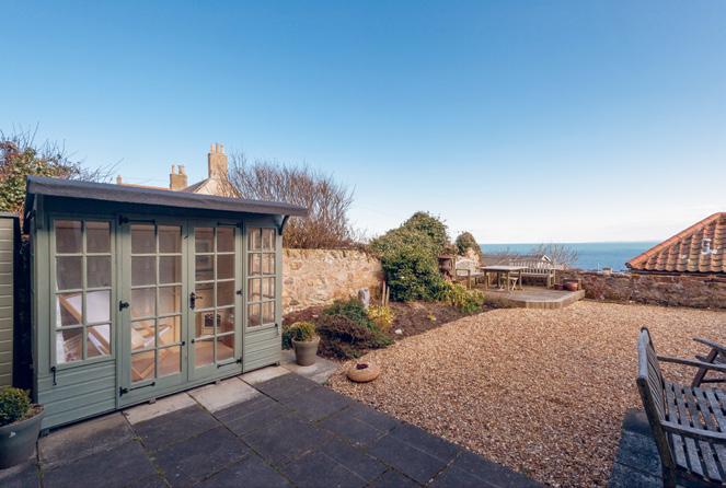 10-12 HIGH STREET Pittenweem Anstruther Fife KY10 2LA Traditional townhouse with garden and superb views over Pittenweem and across the Firth of Forth Elie
