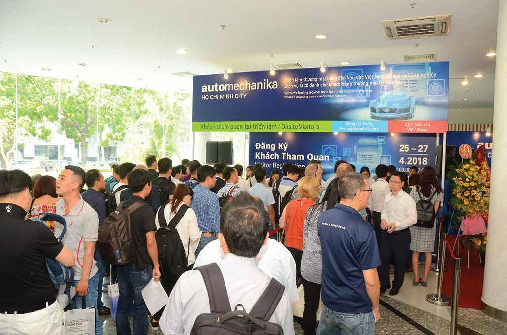 High visitor satisfaction rate supports your participation value The second edition of Automechanika Ho Chi Minh City continues to steer the local auto industry towards international recognition.